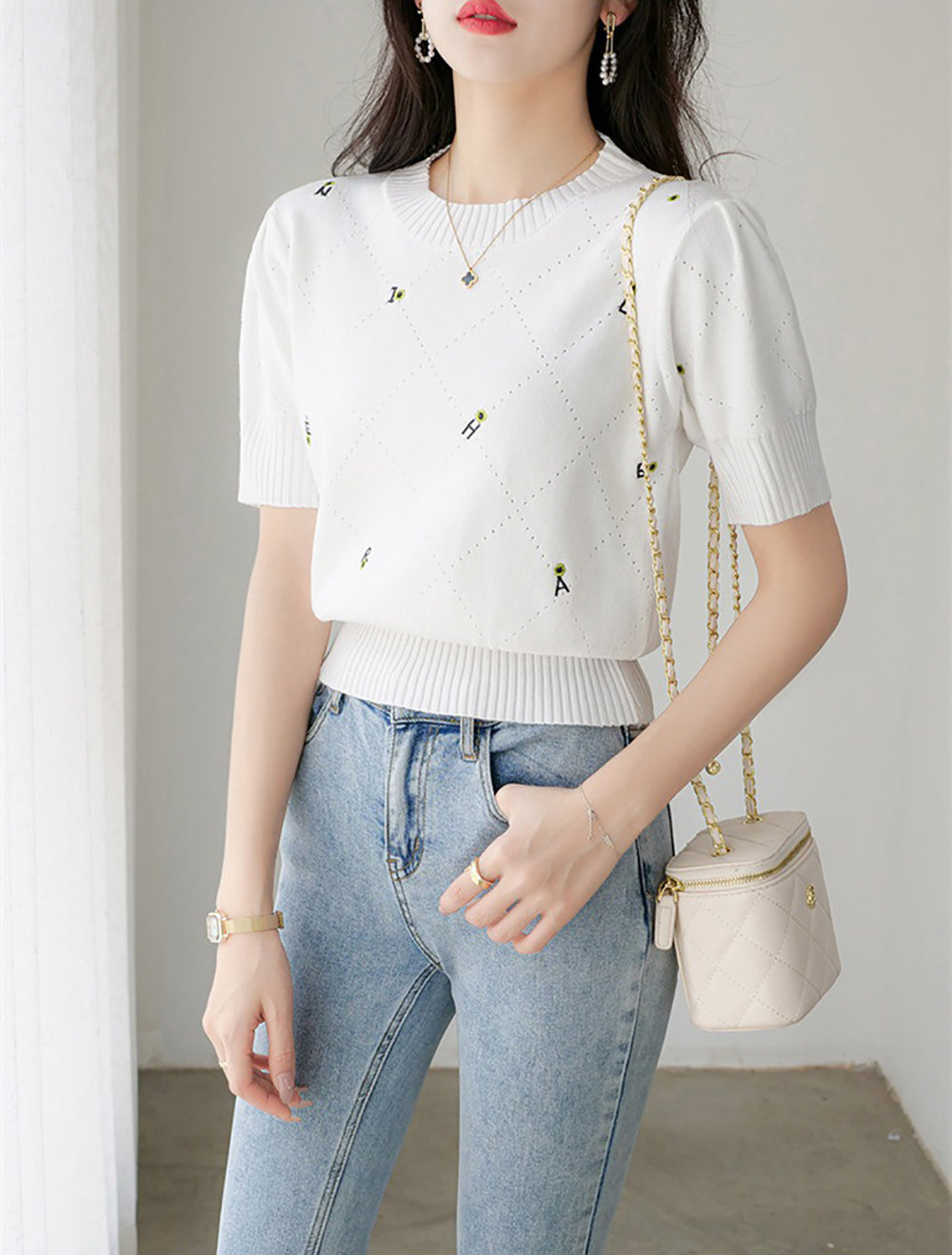 Women Graphic Printed Round Neck Top