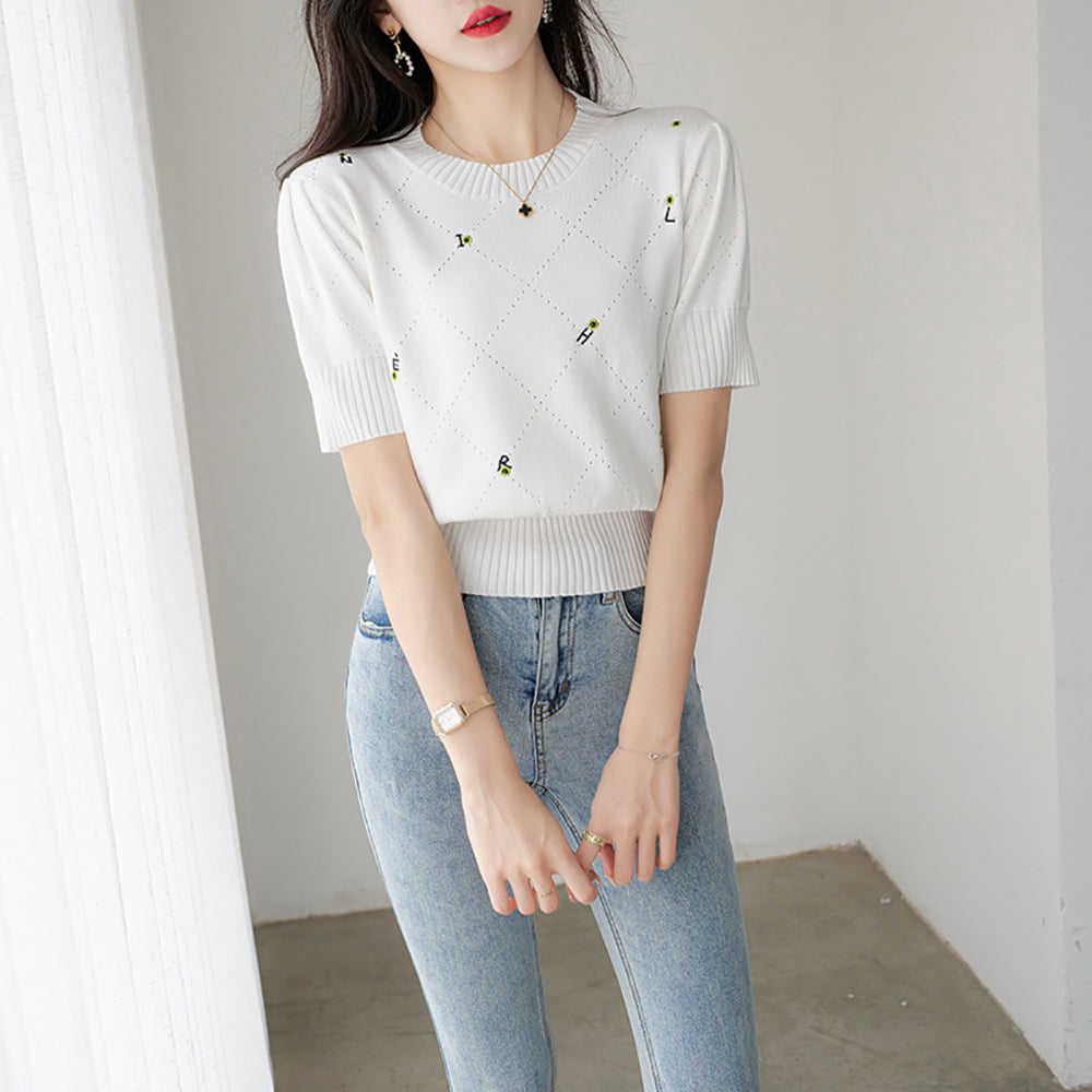 Women Graphic Printed Round Neck Top