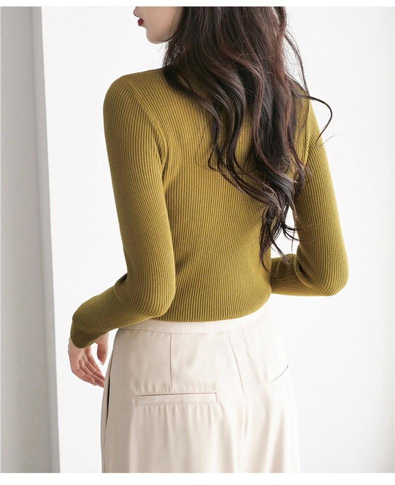Green Long Sleeves Pullover