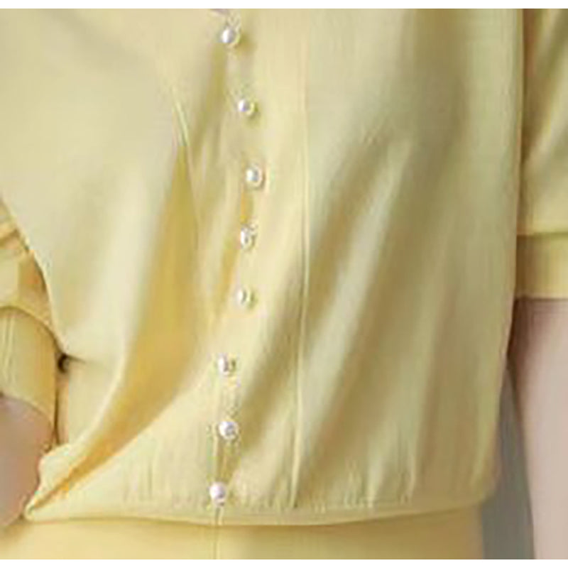 V-Neck Short Sleeves Casual Top