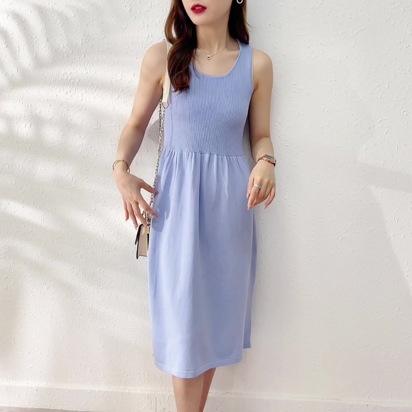 Women Bodycon Midi Dress