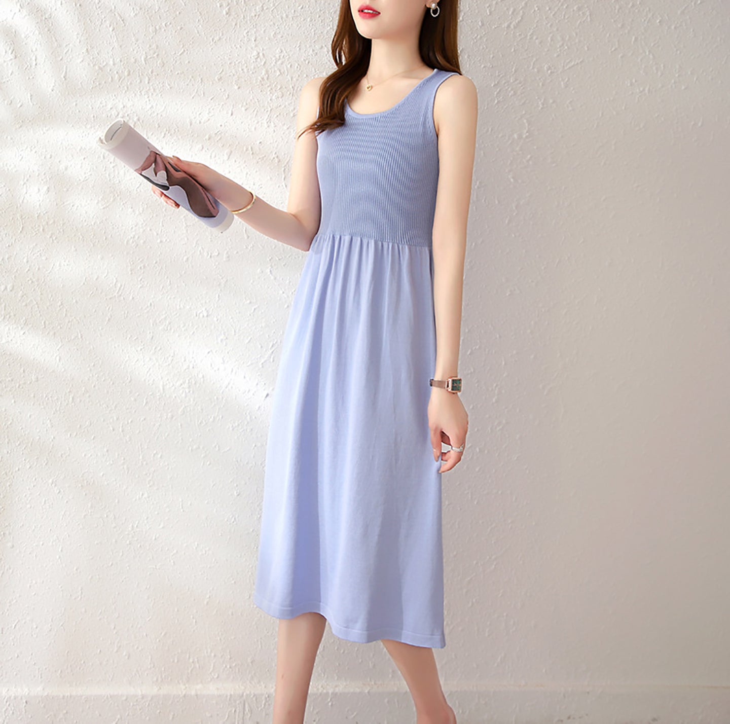 Women Bodycon Midi Dress
