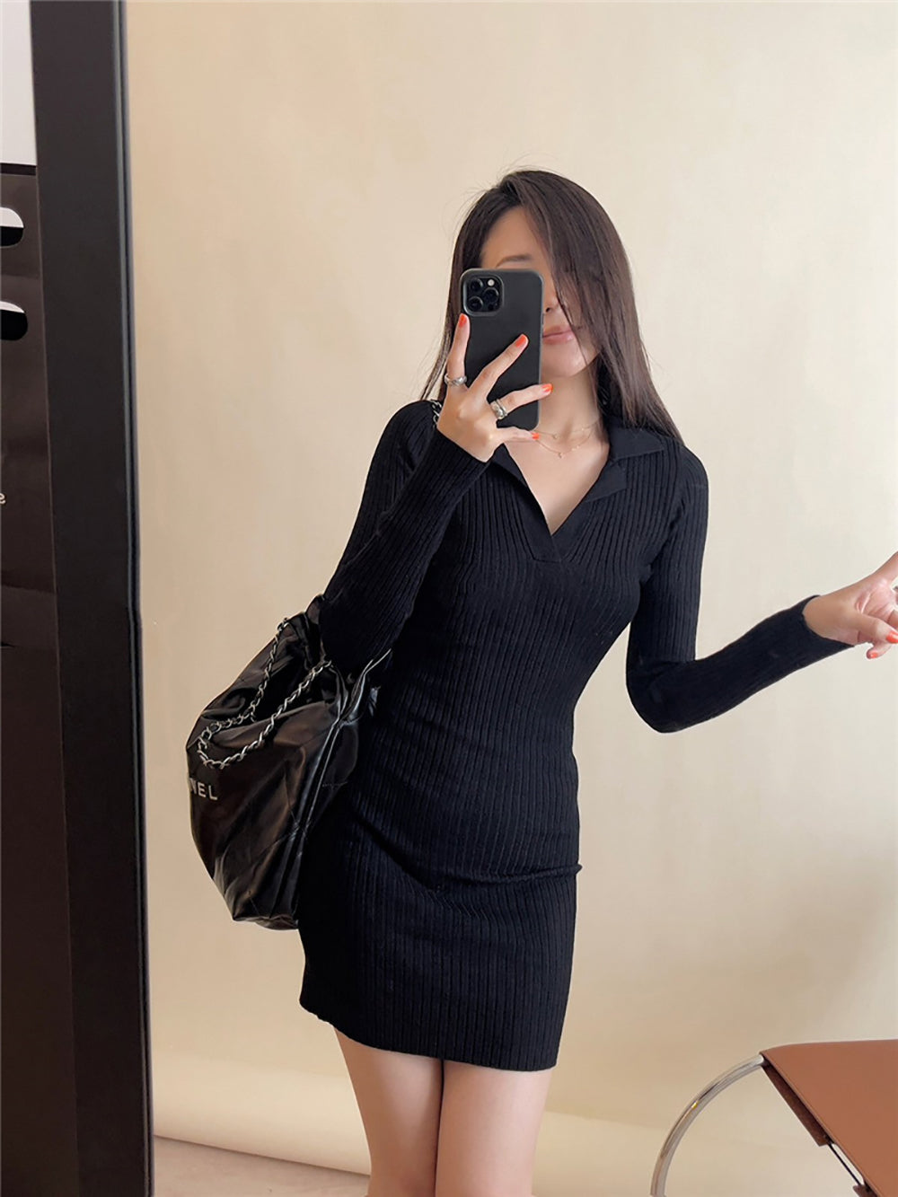 Women Scuba Bodycon Dress