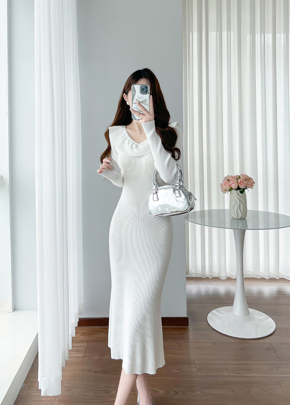 A-Line Midi Dress