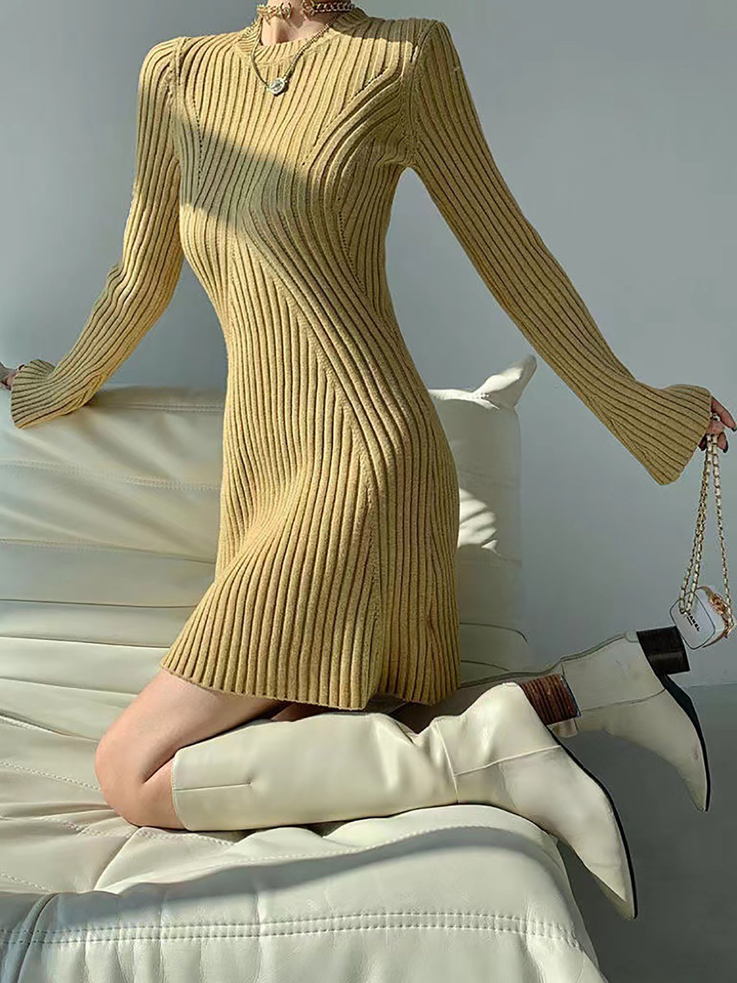 Women Sheath Mini Dress