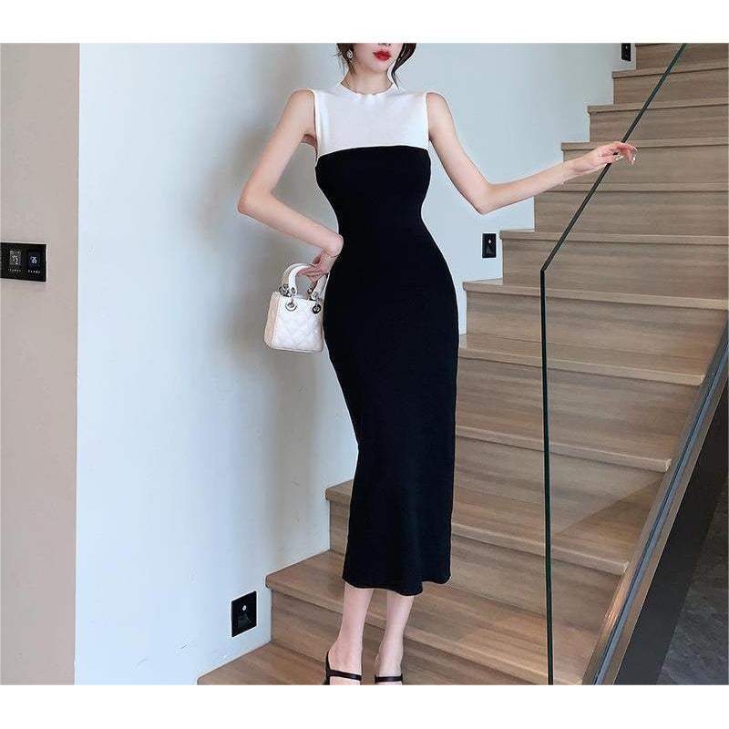 Round Neck Bodycon Dress