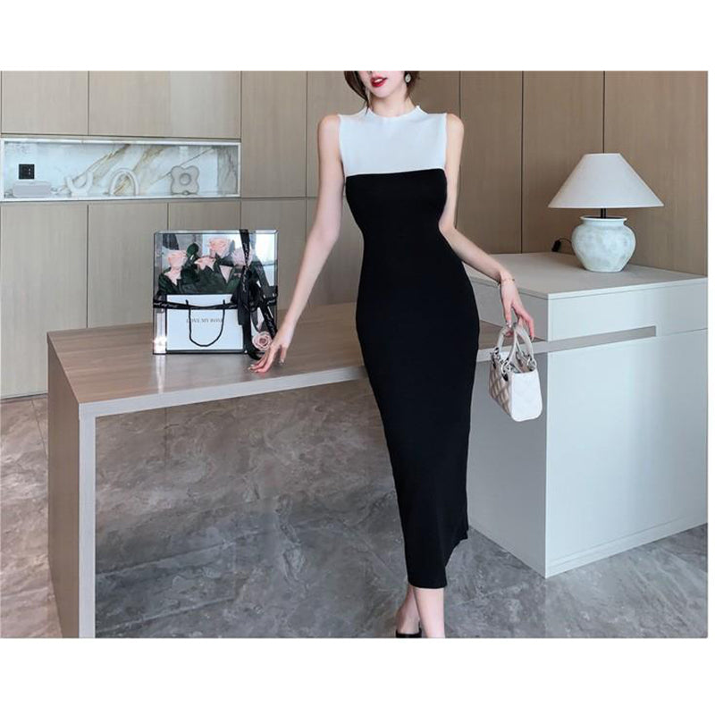 Round Neck Bodycon Dress