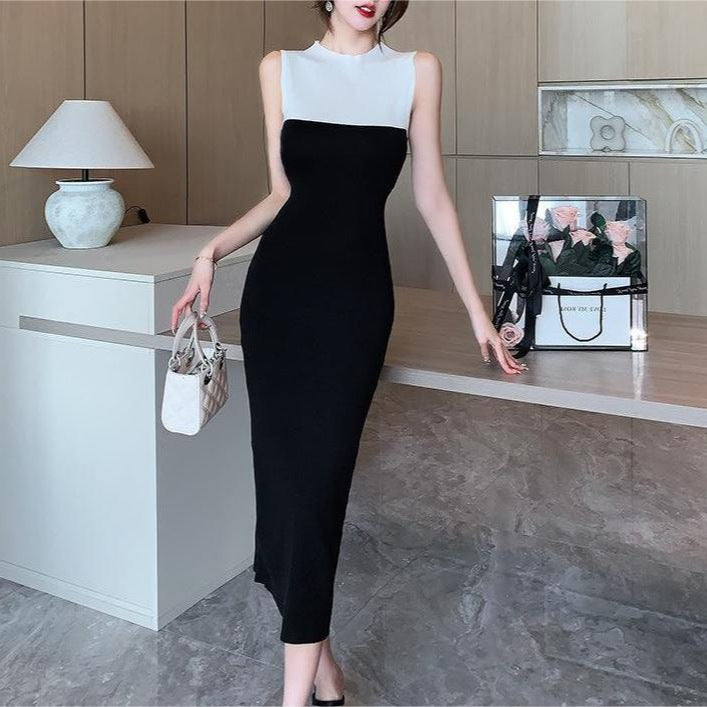 Round Neck Bodycon Dress