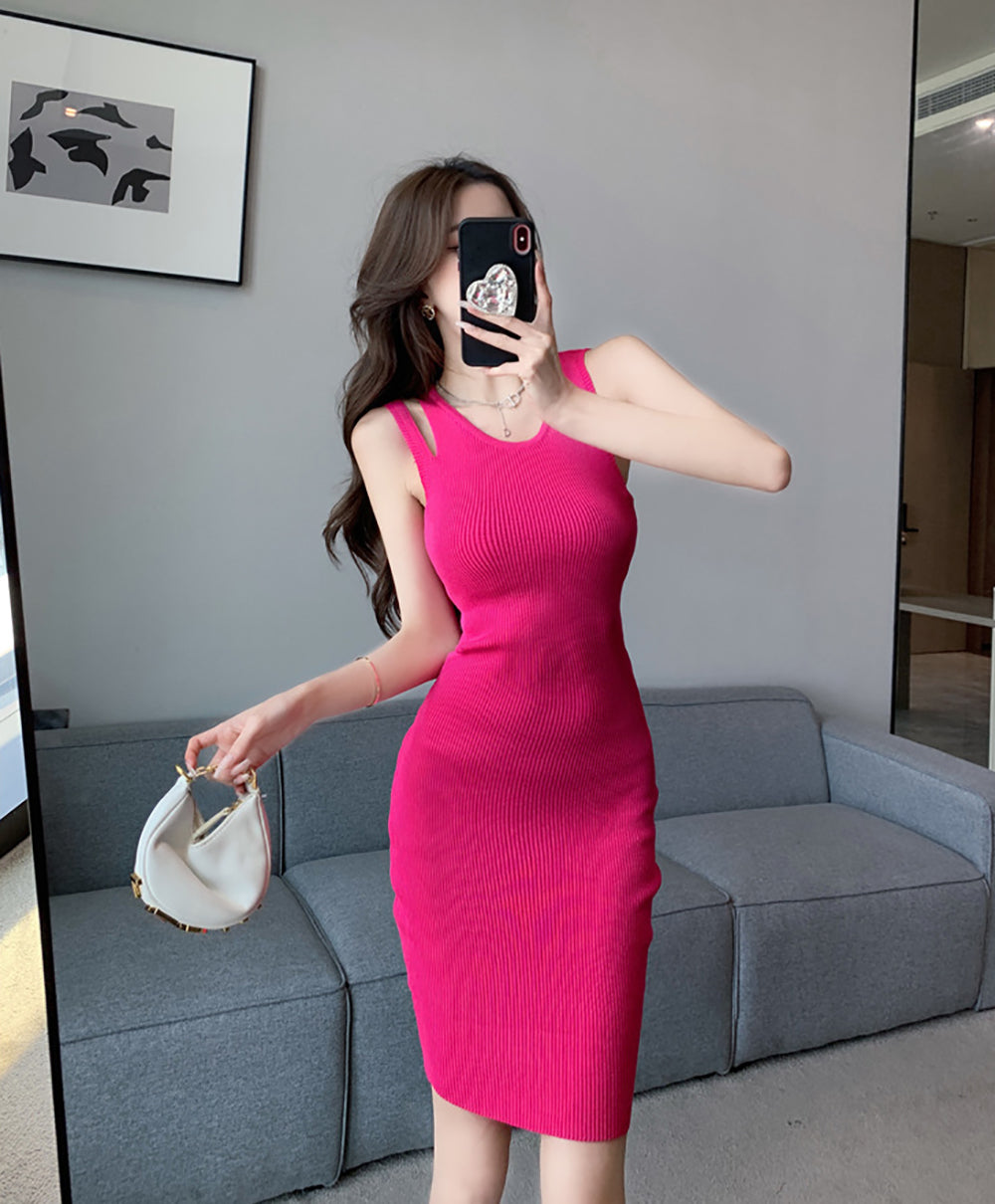 Women Bodycon Midi Dress