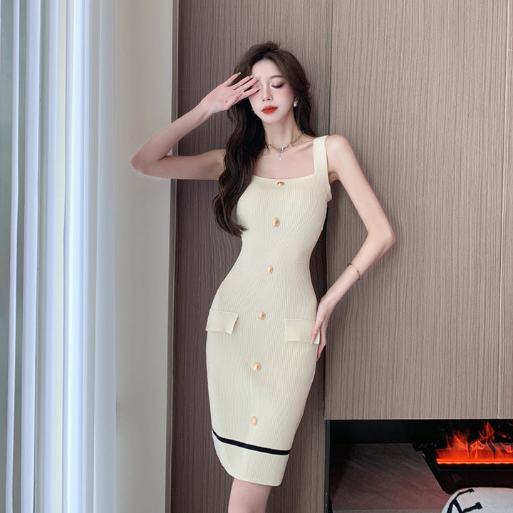Solid Bodycon Dress