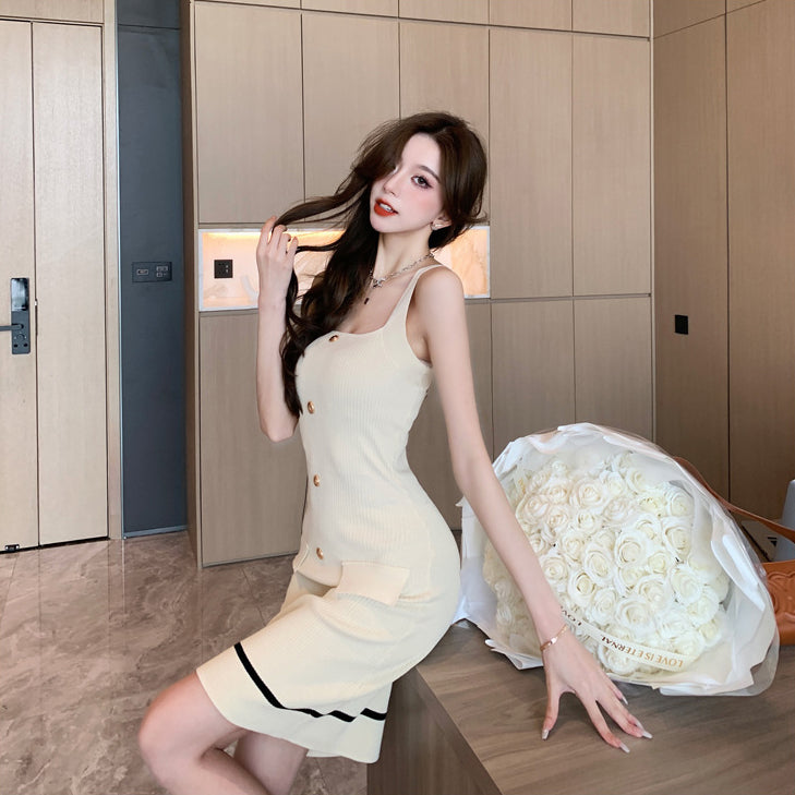 Solid Bodycon Dress
