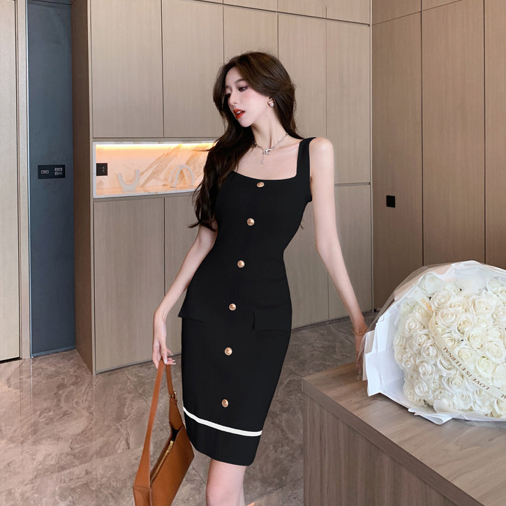 Solid Bodycon Dress