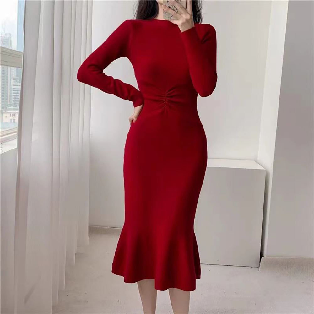 Women Shift Midi Dress