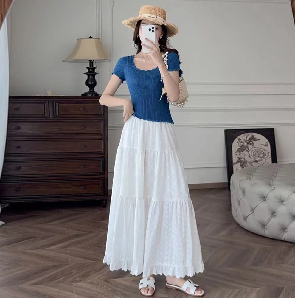 Women Square Neck Regular Top