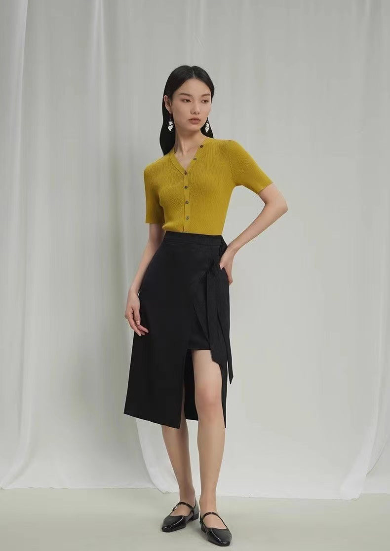 Women Solid Fitted Top