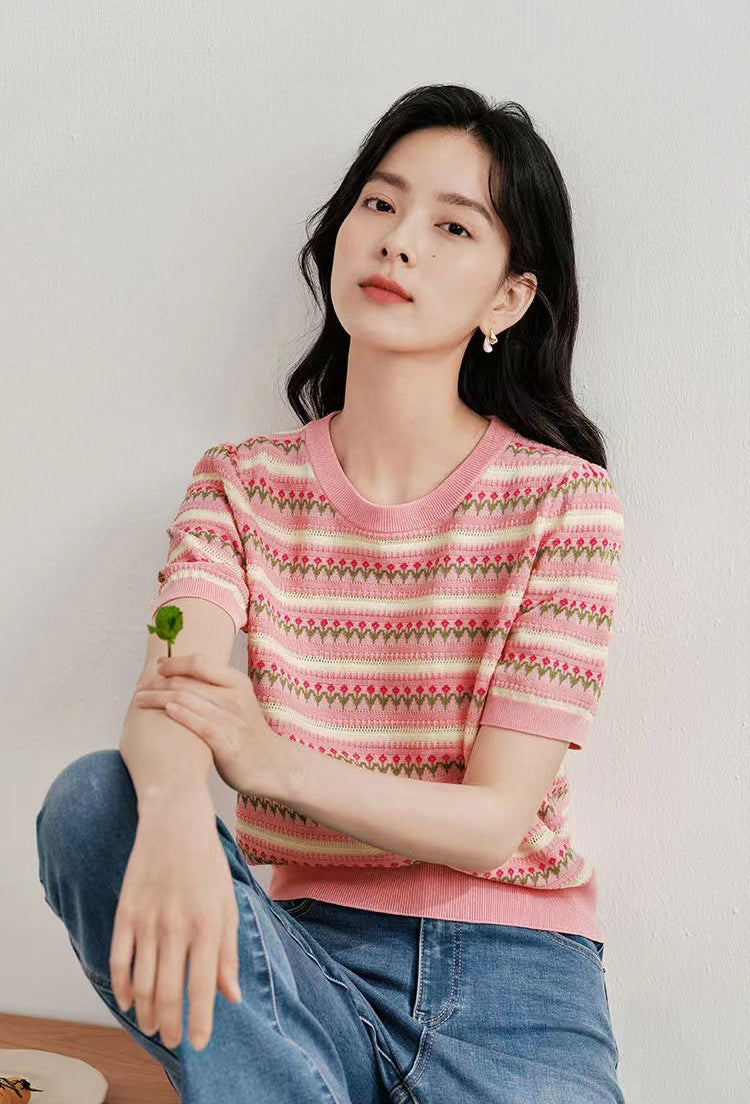 Striped Regular Top