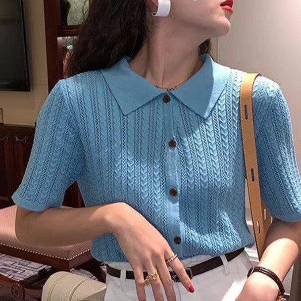 Women Solid Shirt Style Top