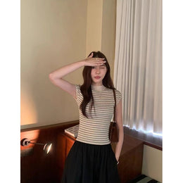 Women Casual Striped Top