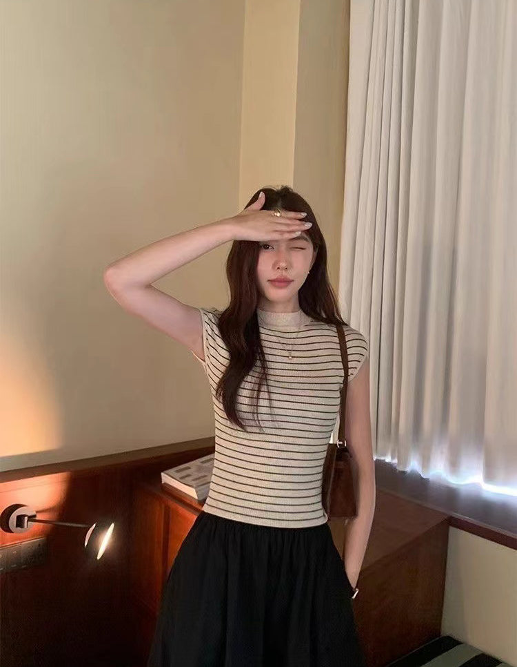 Women Casual Striped Top