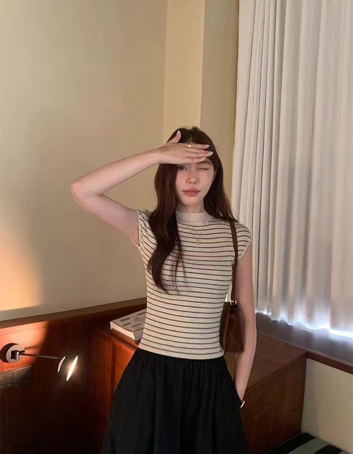 Women Casual Striped Top