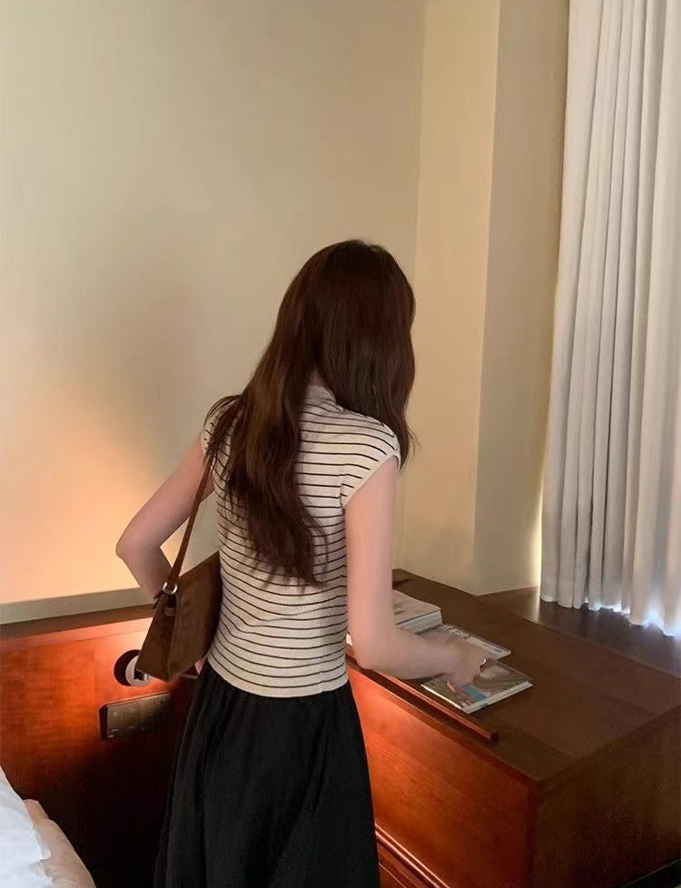 Women Casual Striped Top