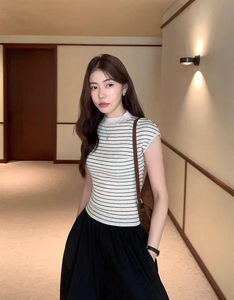 Women Casual Striped Top