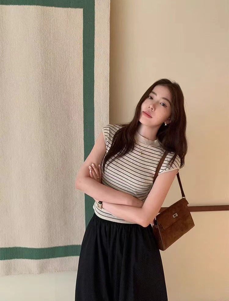 Women Casual Striped Top