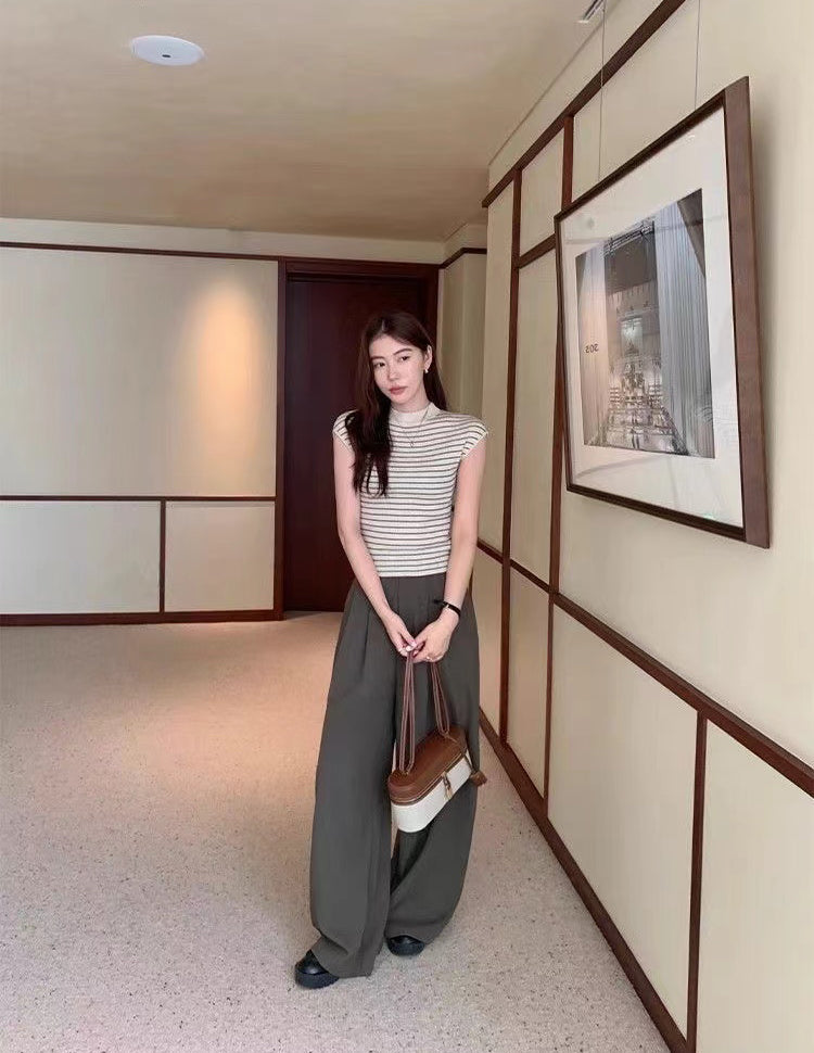 Women Casual Striped Top