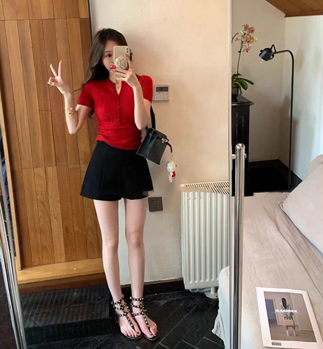 Women V-Neck Top