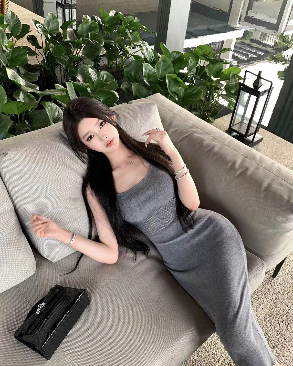 Women Bodycon Maxi Dress