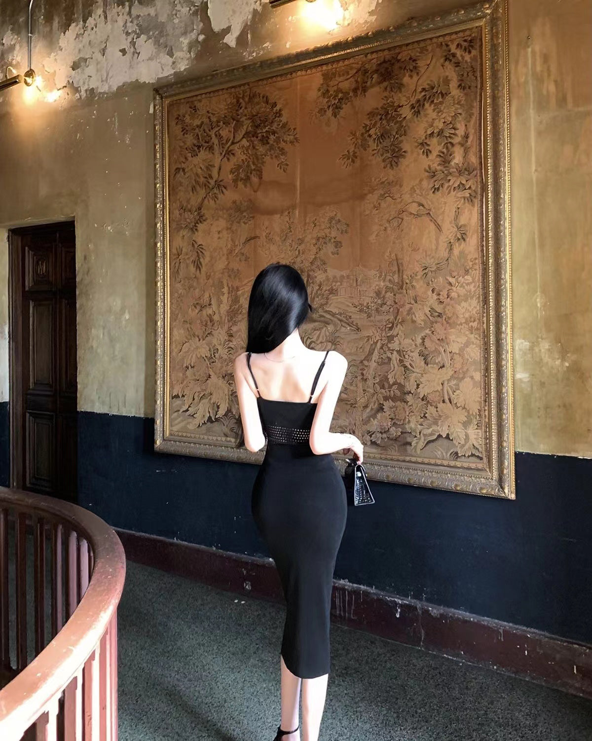 Women Bodycon Midi Dress