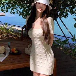 Women Casual Mini Jumper Dress