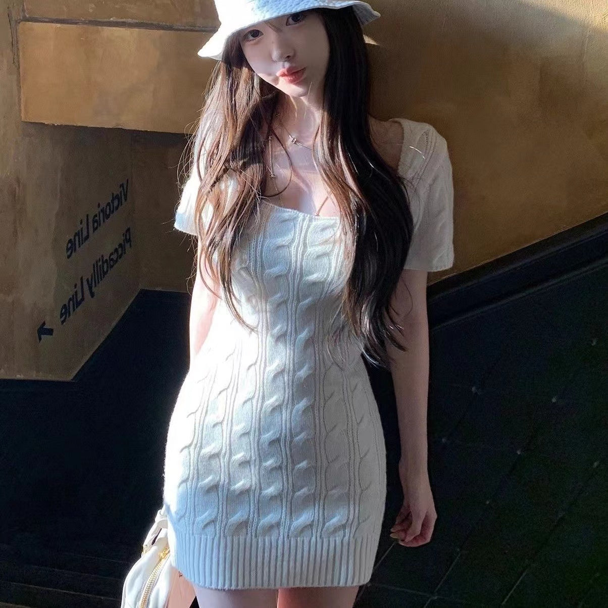 Women Casual Mini Jumper Dress