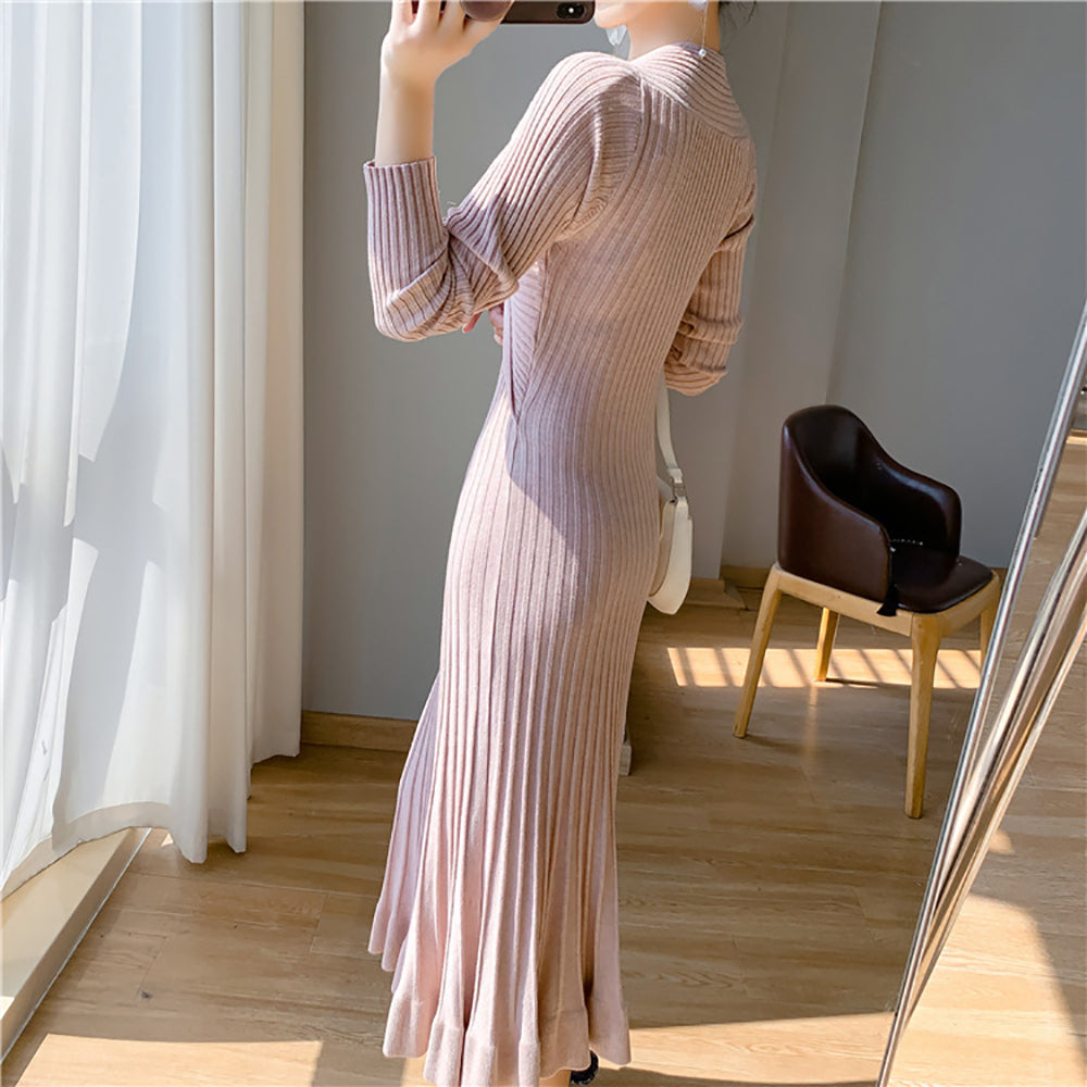 Women A-Line Midi Dress