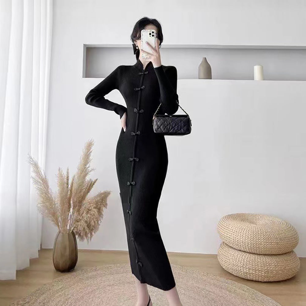 Women Bodycon Midi Dress
