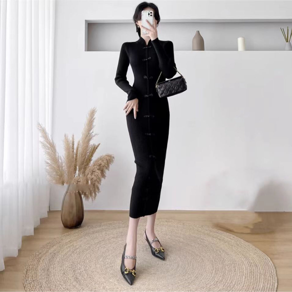 Women Bodycon Midi Dress