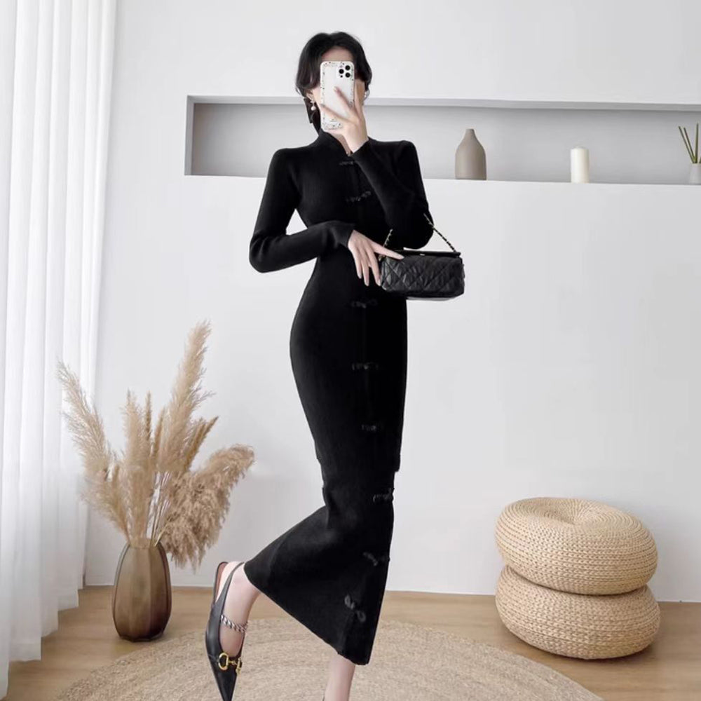 Women Bodycon Midi Dress