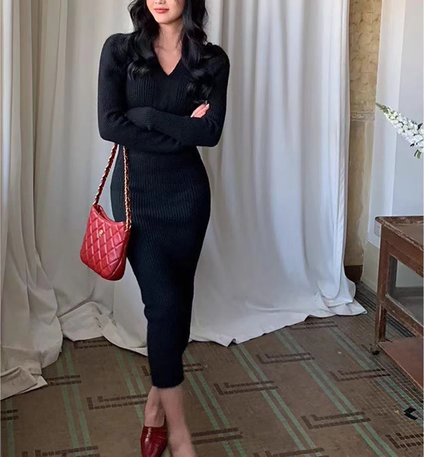 Bodycon Midi Dress