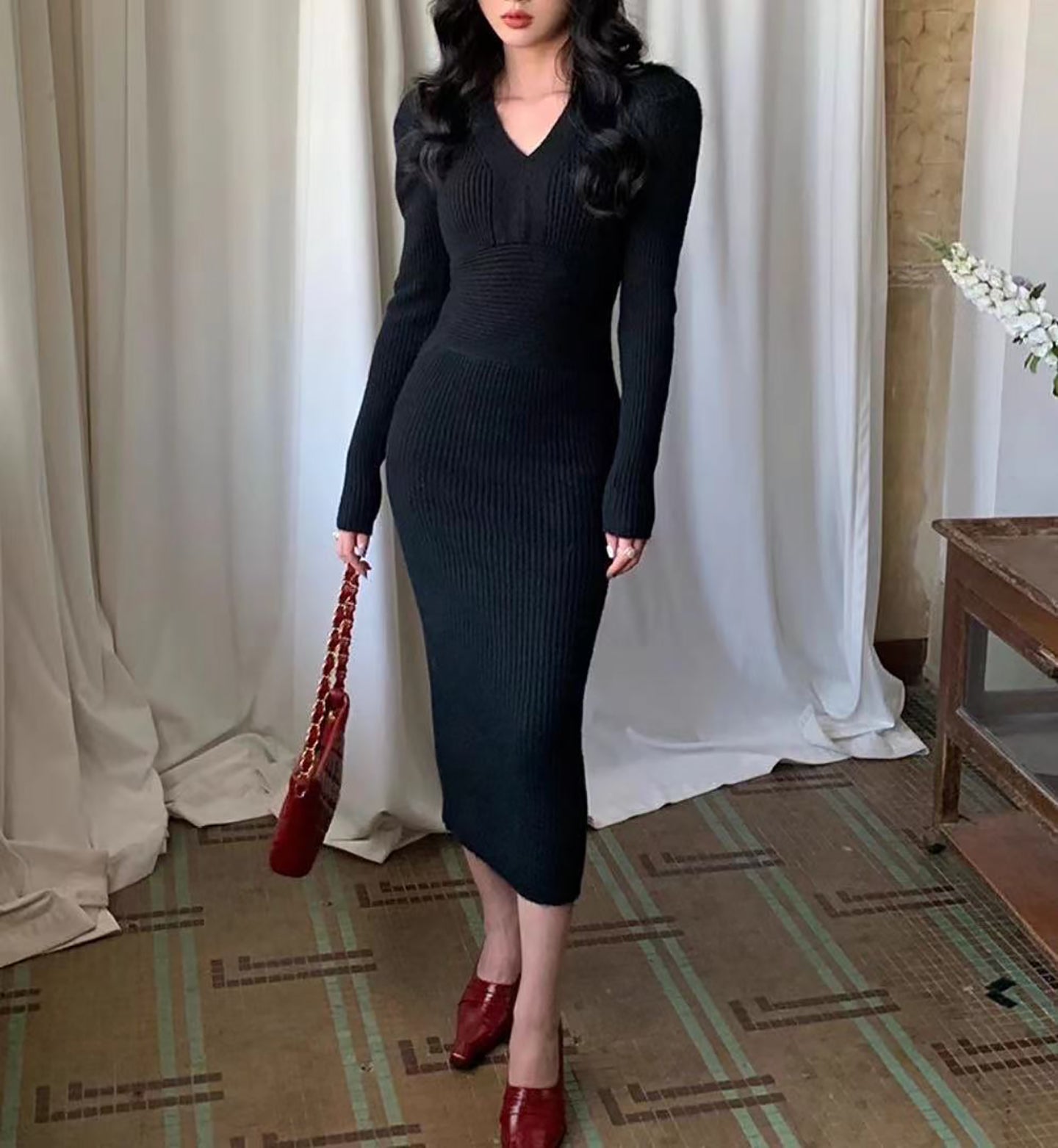 Bodycon Midi Dress