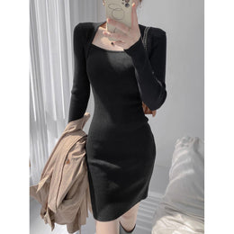 Women Striped Bodycon Dress