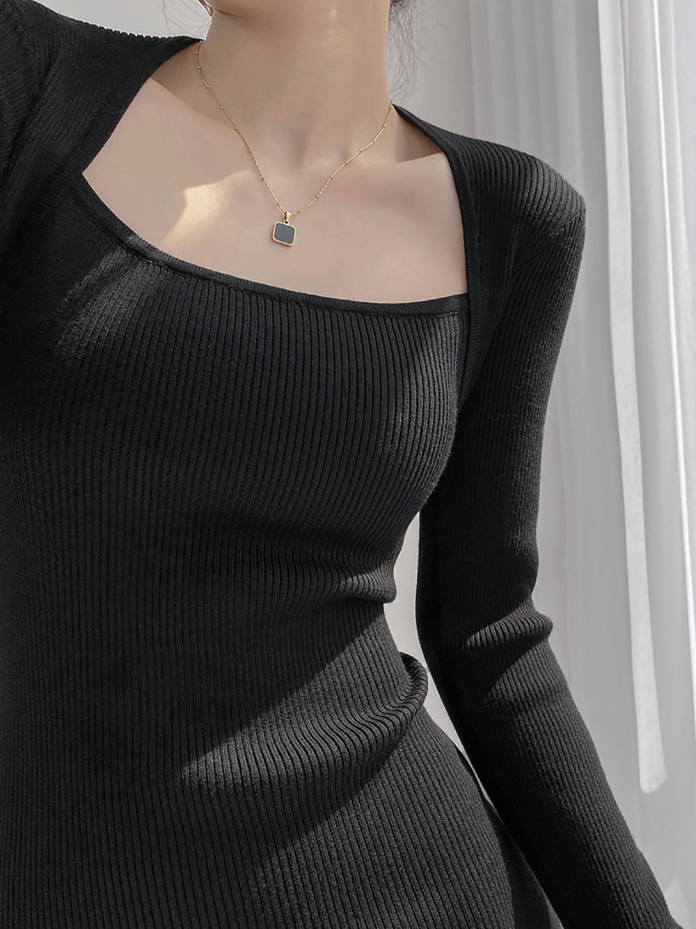 Women Striped Bodycon Dress