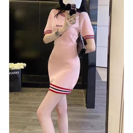 Women Solid Sheath Dress