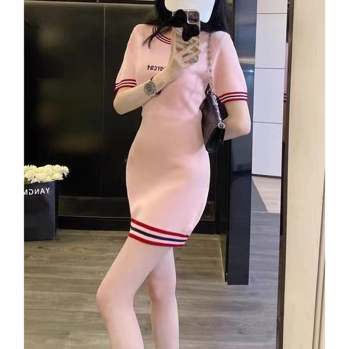 Women Solid Sheath Dress