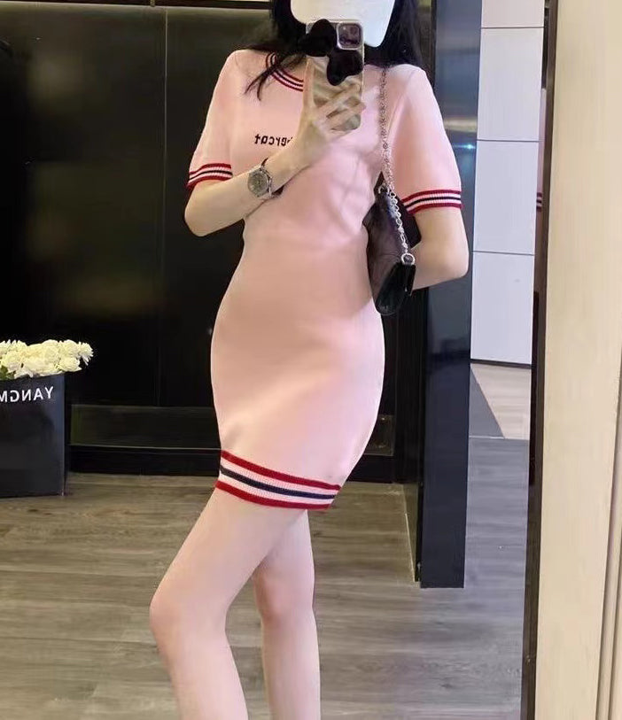 Women Solid Sheath Dress