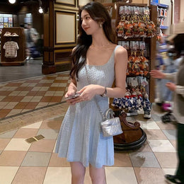 Women Solid Mini Dress