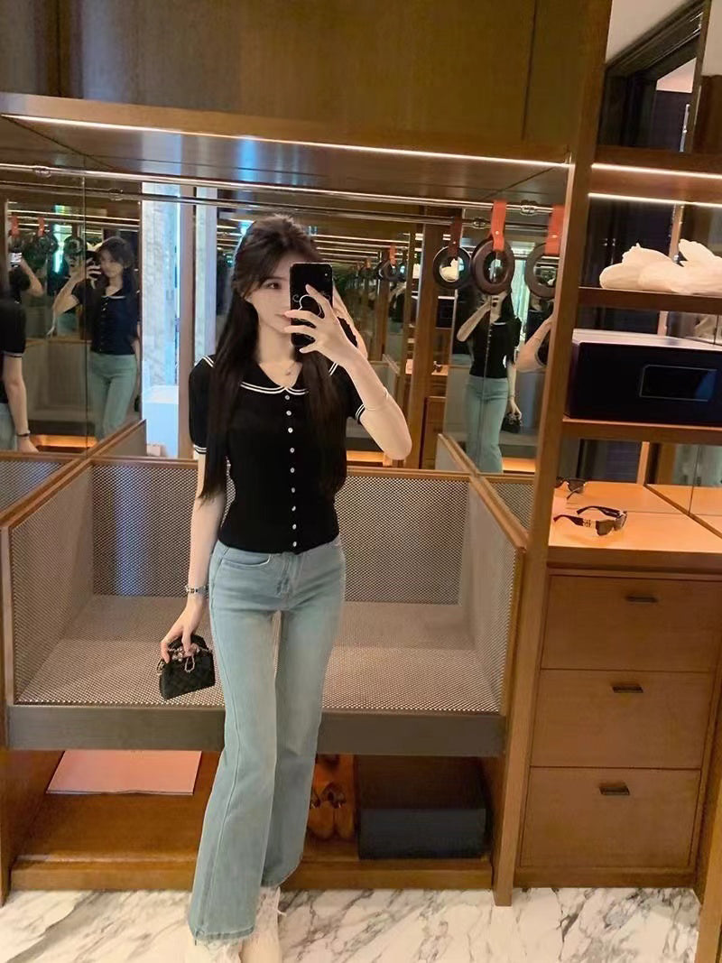 Peter Pan Collar Regular Top