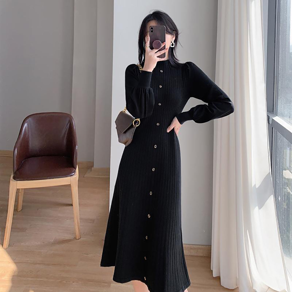 A-Line Midi Dress