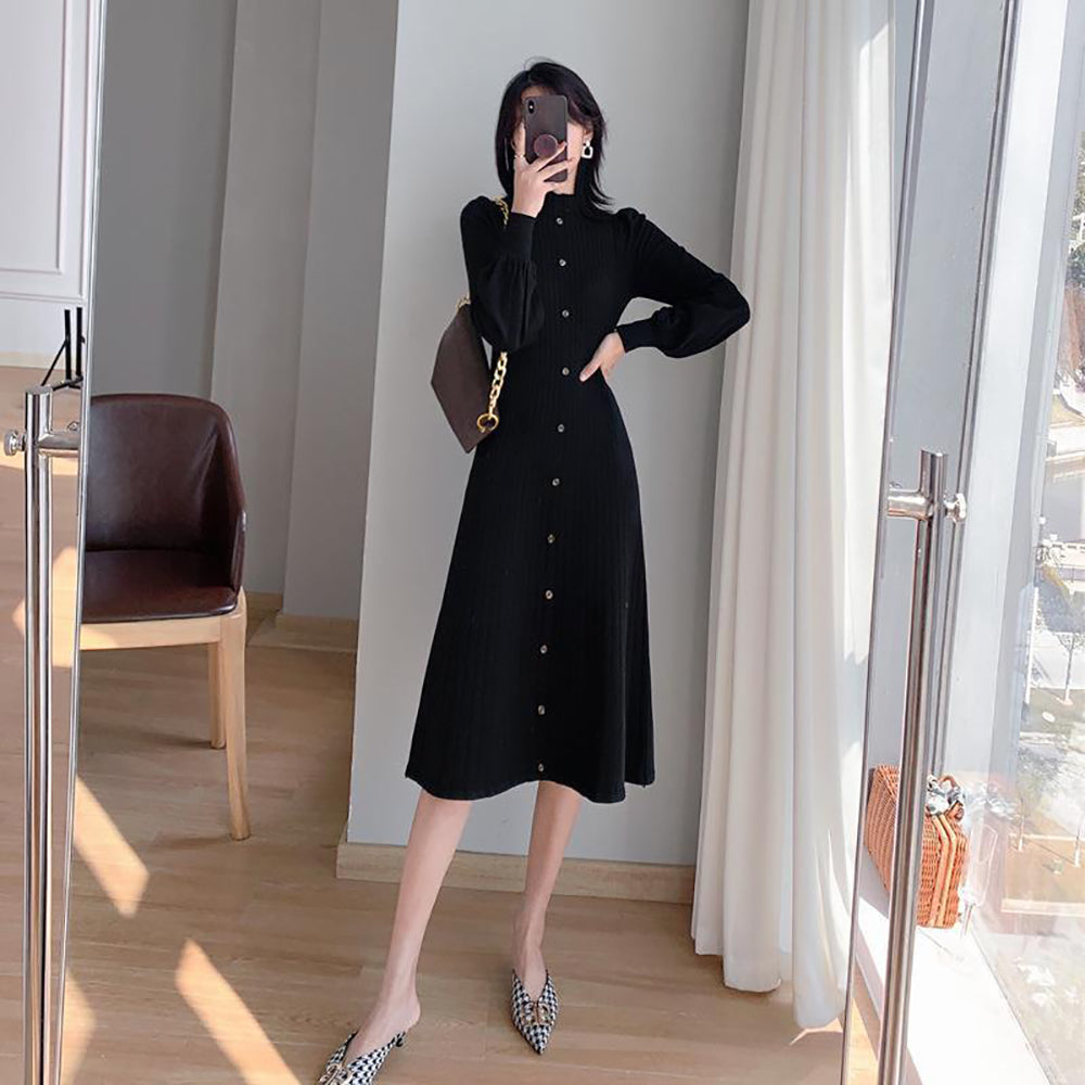 A-Line Midi Dress