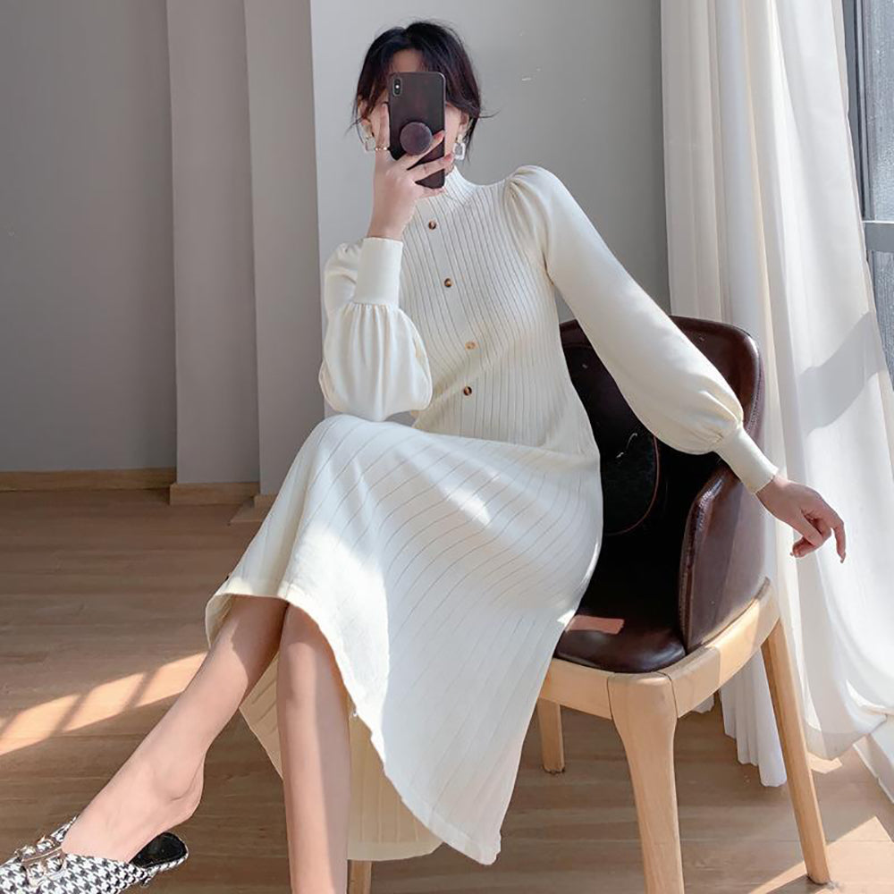 A-Line Midi Dress