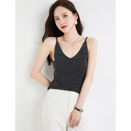 Women Embellished Sleevless Top